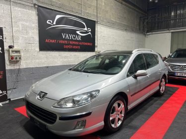 Superbe 407 SW Finition Sport, 2L Hdi 136Ch, 2ème Main, Toit Panoramique, Attelage Garantie