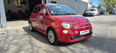 Fiat 500 1.2 Mpi 69 ch citadine LOUNGE, *Toit panoramique*, *Clim*, *Idéale jeune conducteur*
