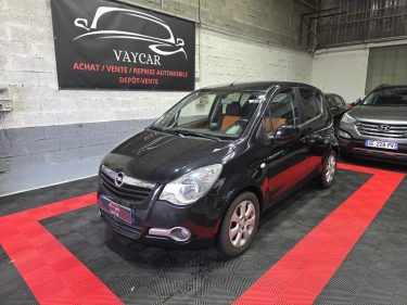 Opel Agila 1.0L 65Ch, 2ème Main, Finition Enjoy, Climatisation, Faible KM Garantie