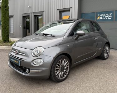 FIAT 500 1.2 69ch Lounge - État PARFAIT - TOIT PANORAMIQUE -  Entretien à Jour