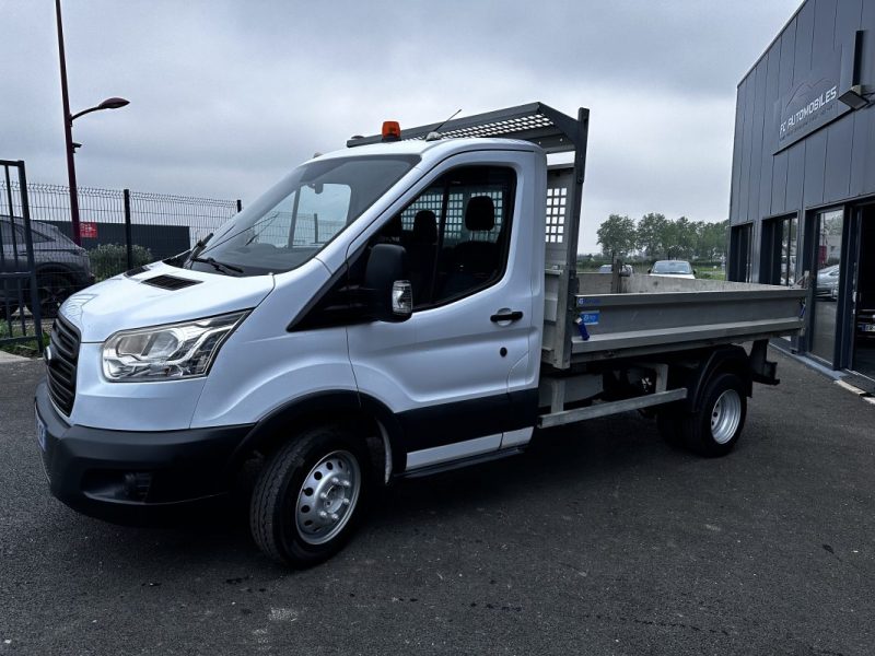 Ford Transit P350 Benne L4H3 Rj 2.2 TDCI 155 Ambiente 2015 - Miniature 3