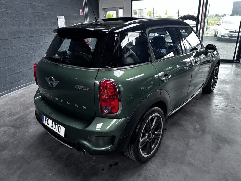 Mini Countryman Cooper S 190CV ALL4 Red Hot Chili Bva 2016 - Miniature 5