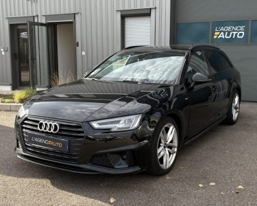 Audi A4 Break 40 TFSI 190 ch S Line S Tronic 2019 — 1ère main - 4 pneus neufs - CT vierge