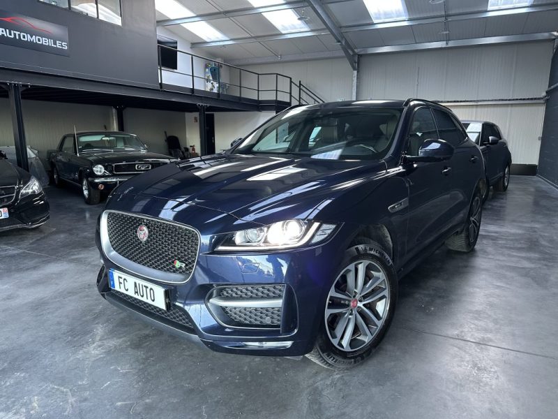 Jaguar F-pace 3.0D V6 300 Pure Awd Ba R-sport 2018 - Miniature 3