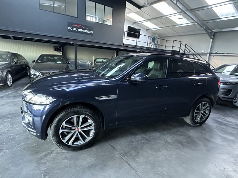 Jaguar F-pace 3.0D V6 300 Pure Awd Ba R-sport 2018 - Miniature 4
