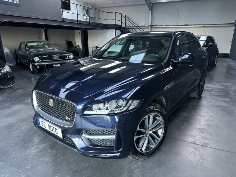 Jaguar F-pace 3.0D V6 300 Pure Awd Ba R-sport 2018 - Miniature 2