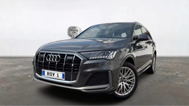 AUDI Q7 50 TDI QUATTRO 286 CH S LINE SPORT PLUS – 7 PLACES – TOIT PANORAMIQUE – CAMERA – ATTELAGE